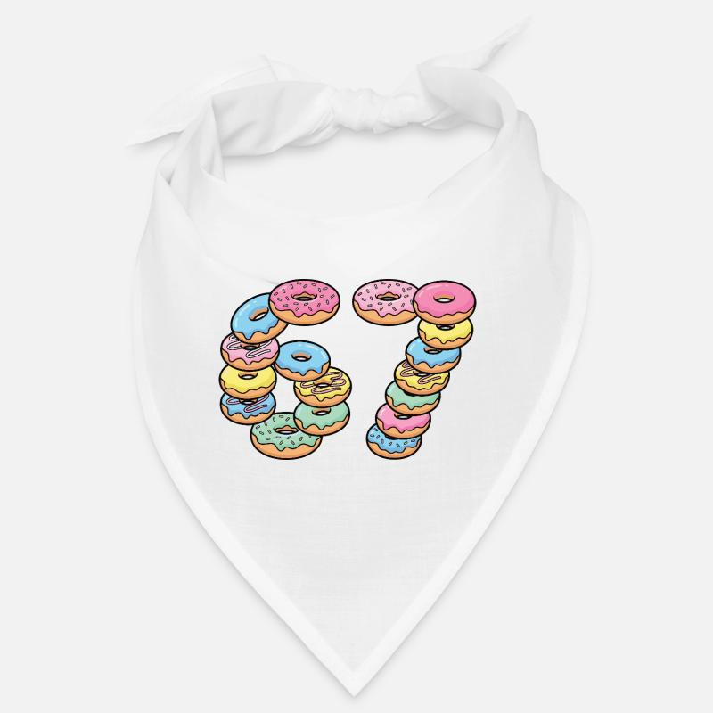 Pastel Donut Stack 67 Muster Bandana