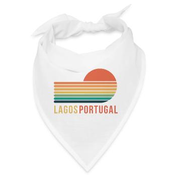 Lagos, Portugal - Bandana - Weiß - Vorne