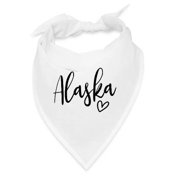 Alaska Heart Women's Love Alaska - Bandana - Weiß - Vorne