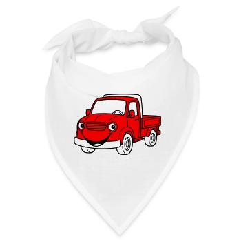 Truck Kids - Bandana - Weiß - Vorne