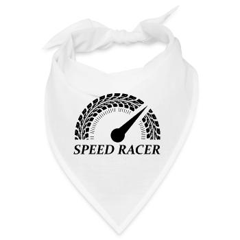 Tacho Speed Racer - Bandana - Weiß - Vorne