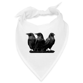 Raben - Bandana - Weiß - Vorne