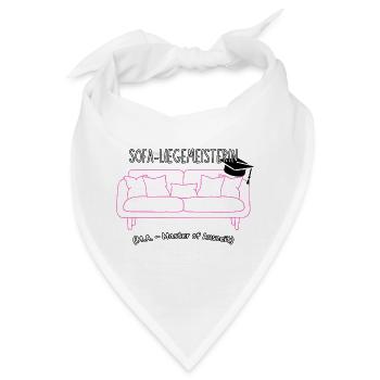Sofa-Liegemeisterin - Bandana - Weiß - Vorne