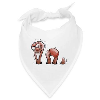 Wurmi - Bandana - Weiß - Vorne