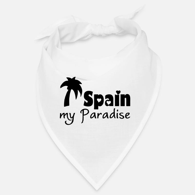 Spain Paradise Spanien Urlaub Reise Geschenk Bandana