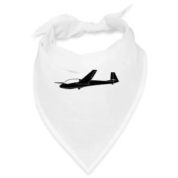 ASK13 Segelflugzeug - Bandana - Weiß - Vorne