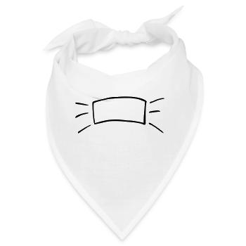 Banner - Bandana - Weiß - Vorne