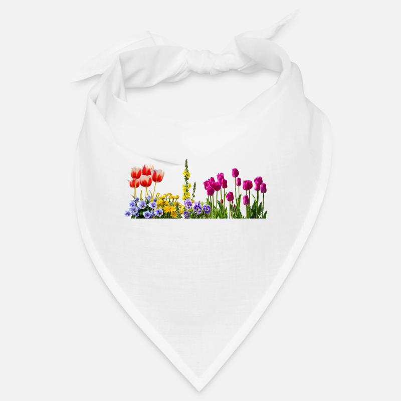 Pansy fleurs Pansy fleurs tulipe tulipes Bandana