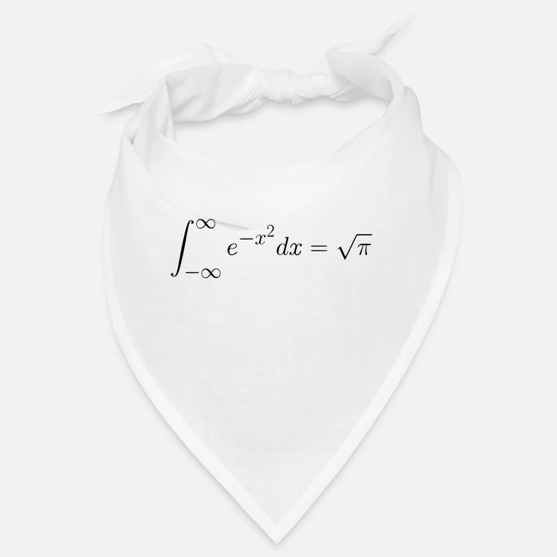 Gaußsches Integral Geschenk Idee Bandana