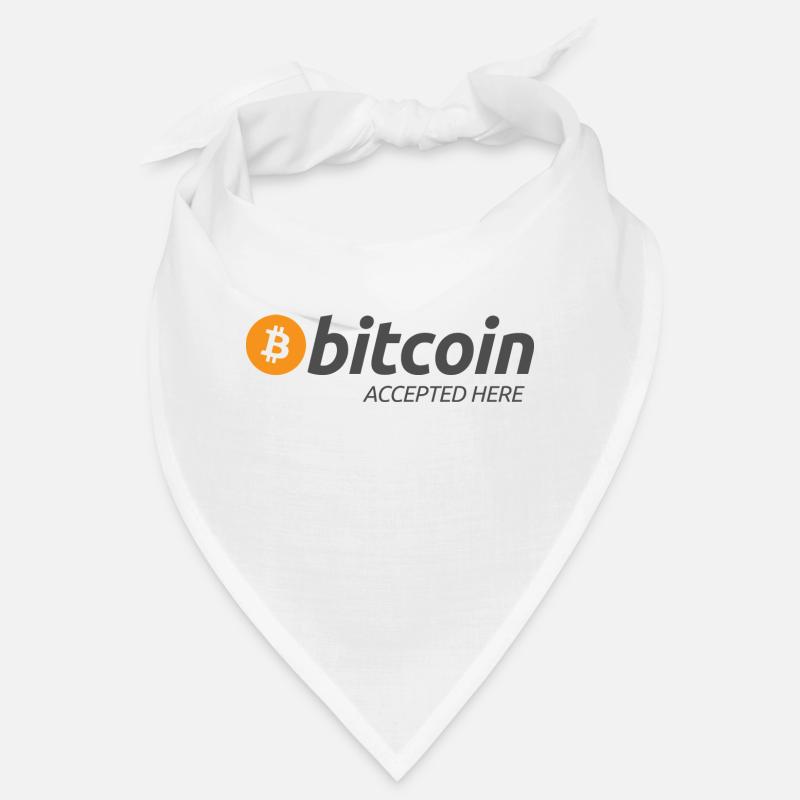Bitcoin Accepted Here Bandana