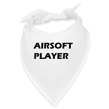 Airsoft player JH - Bandana - Weiß - Vorne