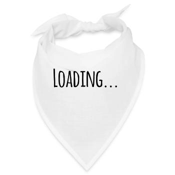Laden... - Bandana - Weiß - Vorne