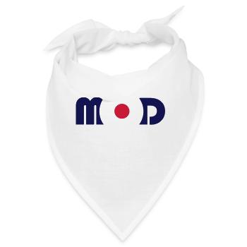 Mod Logo - Bandana - Weiß - Vorne