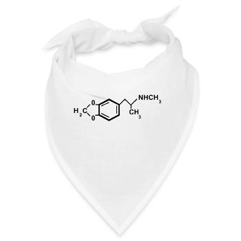 ecstasy formel - Bandana - Weiß - Vorne