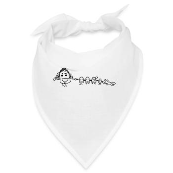 Wichte - Bandana - Weiß - Vorne