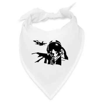 Pilot - Bandana - Weiß - Vorne