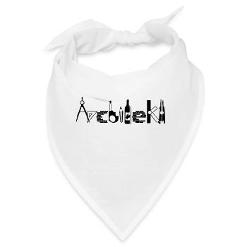 Architekt - Bandana - Weiß - Vorne