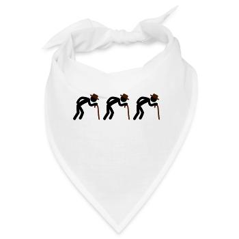 Old Man Team - Bandana - Weiß - Vorne