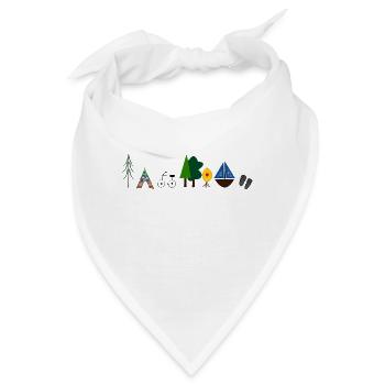 Reisefieber - Bandana - Weiß - Vorne