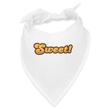Süßes - Bandana - Weiß - Vorne