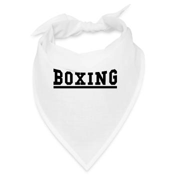 BOXING - Bandana - Weiß - Vorne