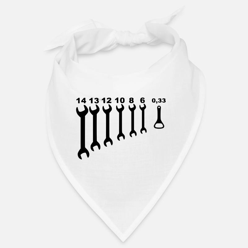 Clés, mécanicien, petits boulots, bricoleur * Bandana