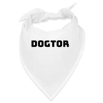 dogtor tierarzt tierärztin - Bandana - Weiß - Vorne
