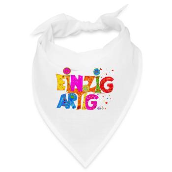Einzigartig - Bandana - Weiß - Vorne