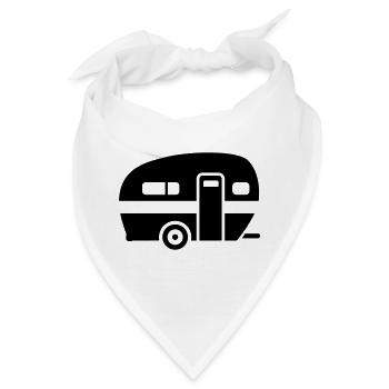 Wohnwagen - Bandana - Weiß - Vorne