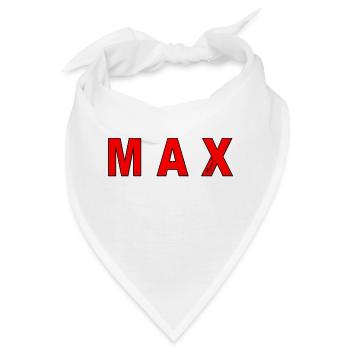 max - Bandana - Weiß - Vorne