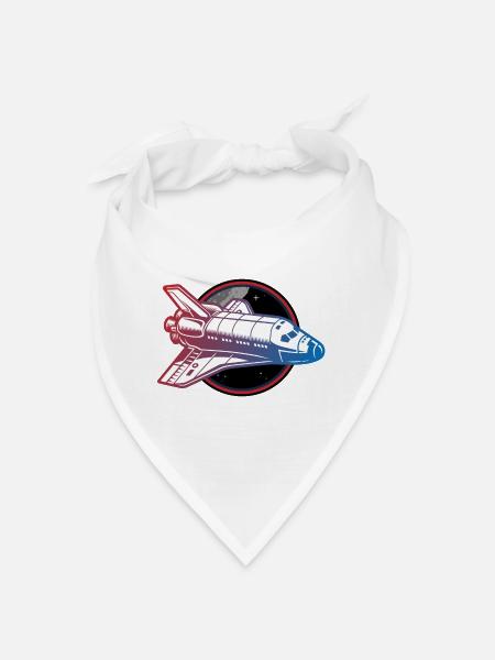 navette spatiale pour vaisseau spatial - Bandana - blanc