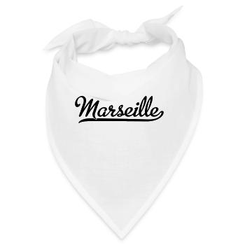 Marseille - Bandana - Weiß - Vorne