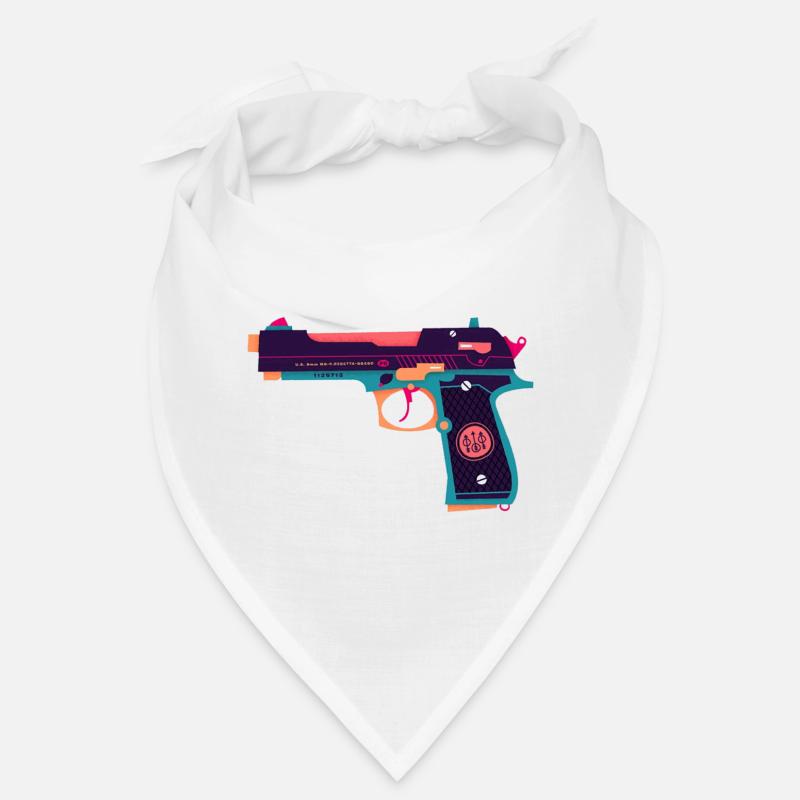 Beretta Waffe Bandana