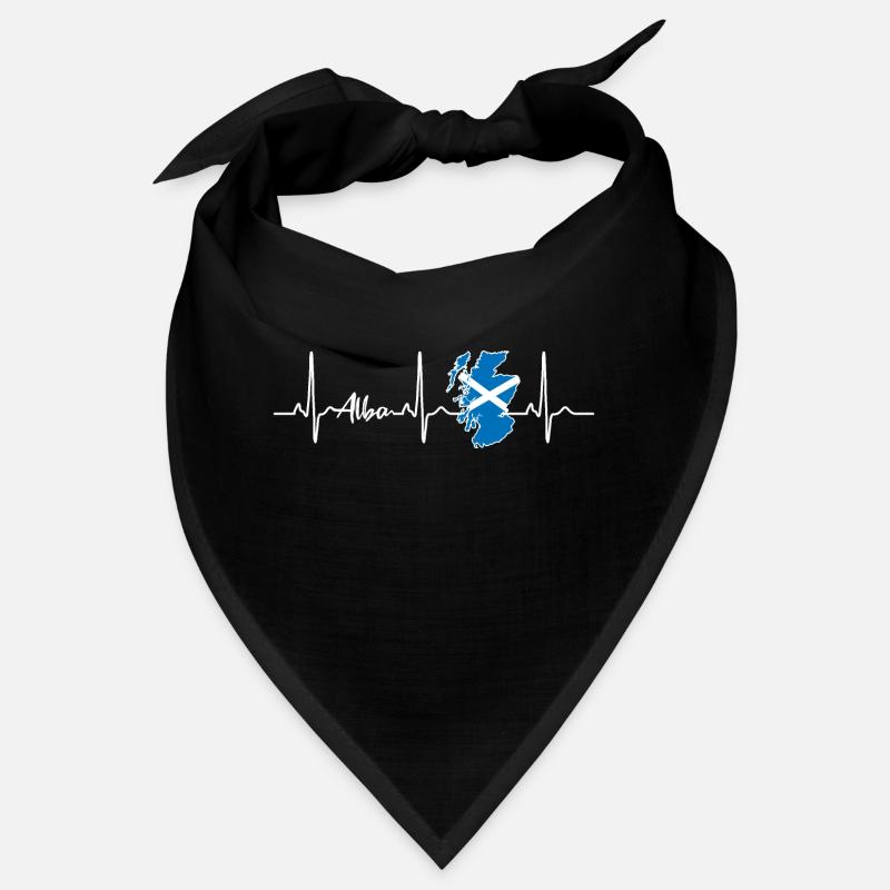Ecosse Alba Écossaise Battement de coeur Bandana