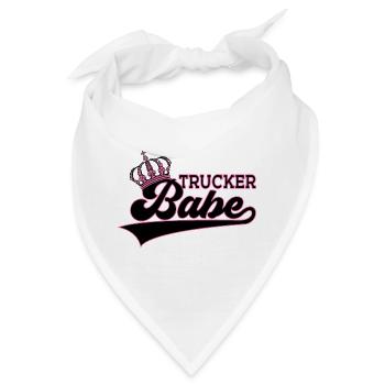 TRUCKER BABE - Bandana - Weiß - Vorne