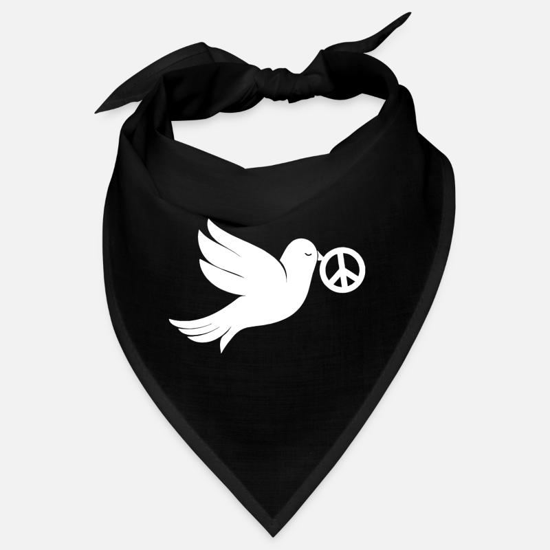 Friedenstaube Peacezeichen Bandana