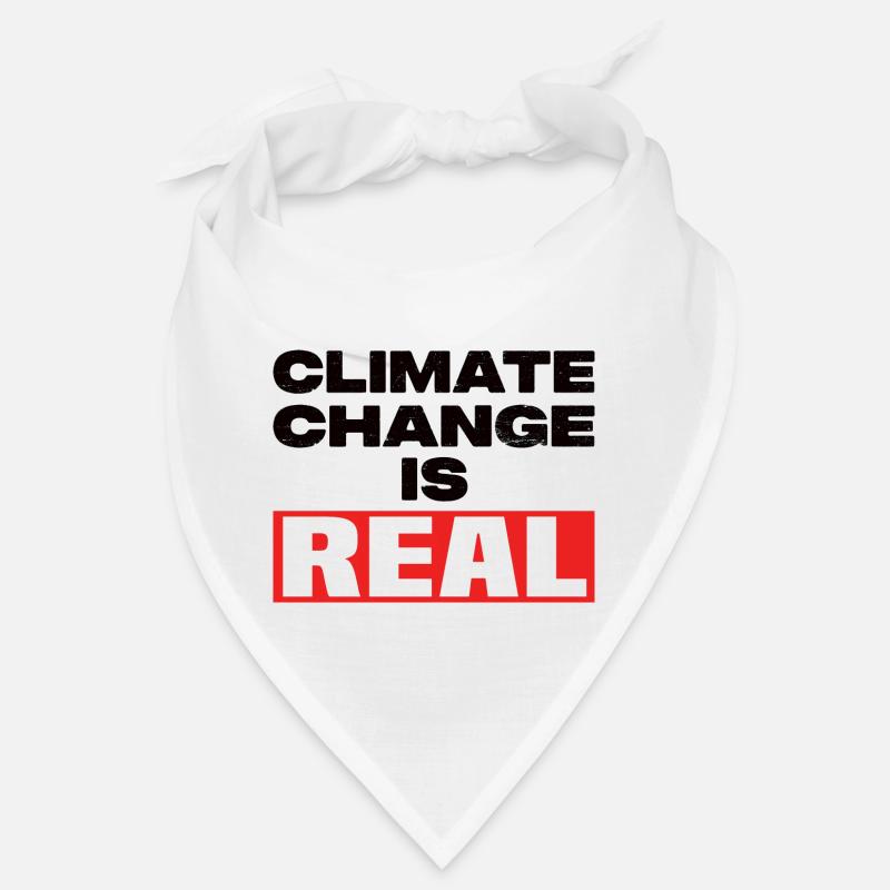 Climate Change Is Real Bandana