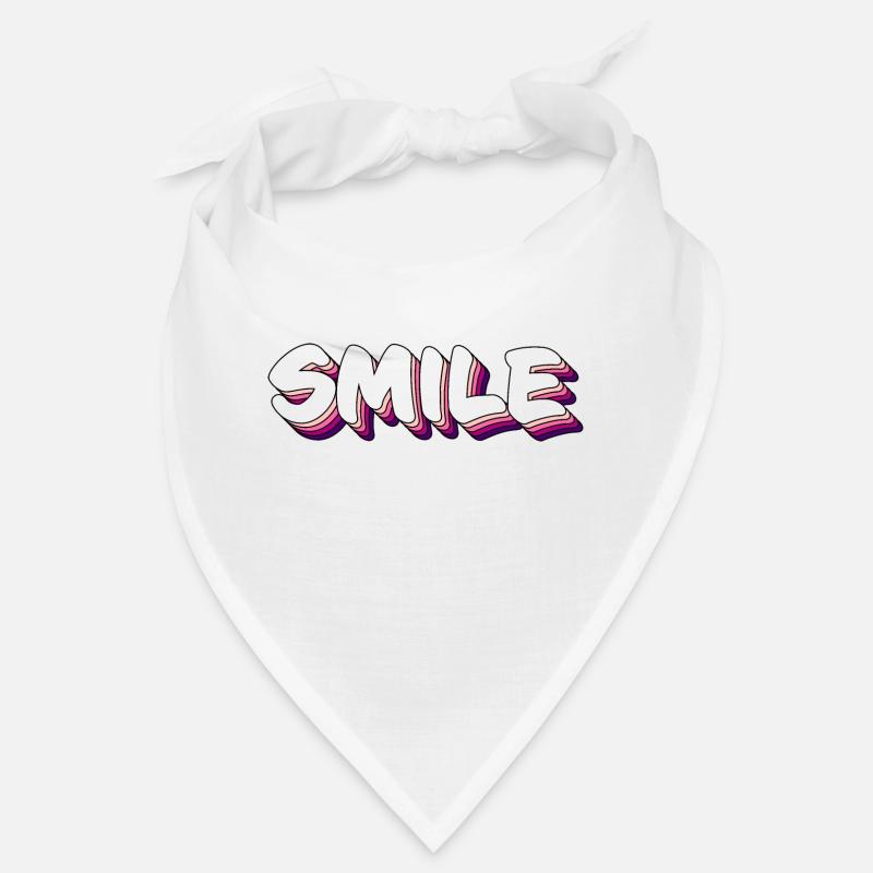 Smile word Bandana