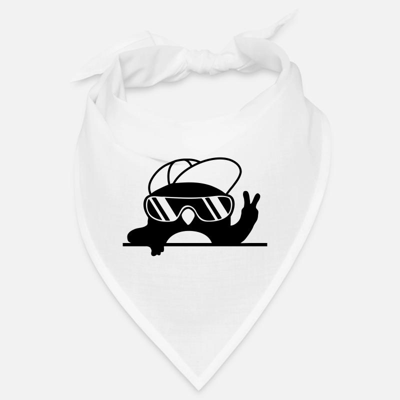 Peacezeichen cooler Pinguin Handzeichen Bandana
