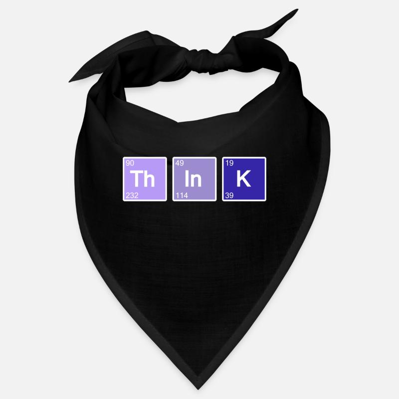 Think (blau) Bandana