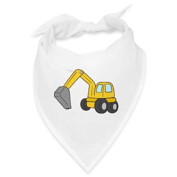 Bagger - Bandana - Weiß - Vorne
