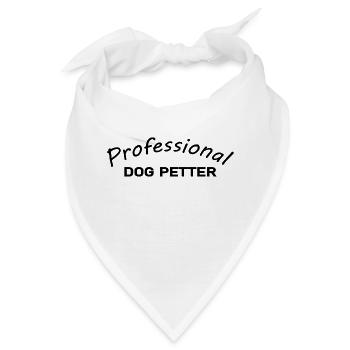 Dog dog - Bandana - Weiß - Vorne