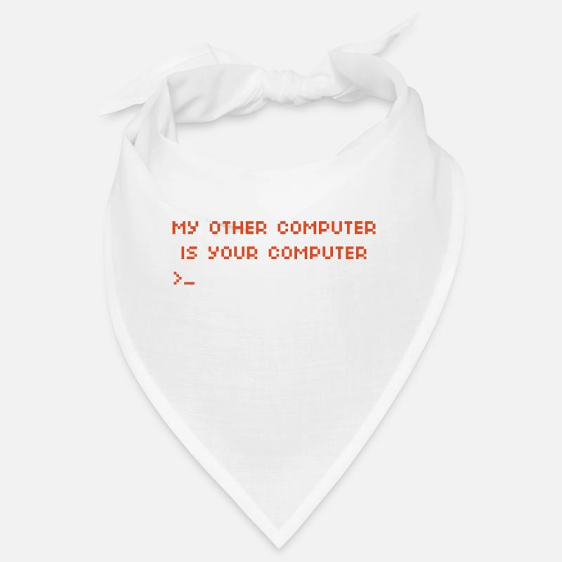 Mein anderer Computer ist Ihr Computer Hacking Bandana