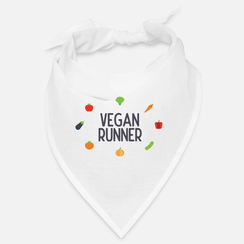 Coureur végétalien Bandana