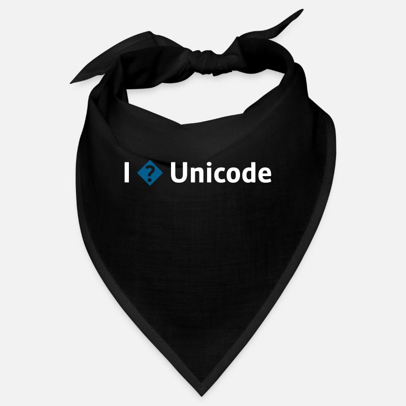 I Love Unicode / I Hate Unicode / I ? Unicode Bandana