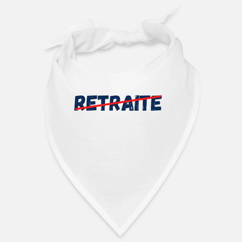 non à la retraite Bandana