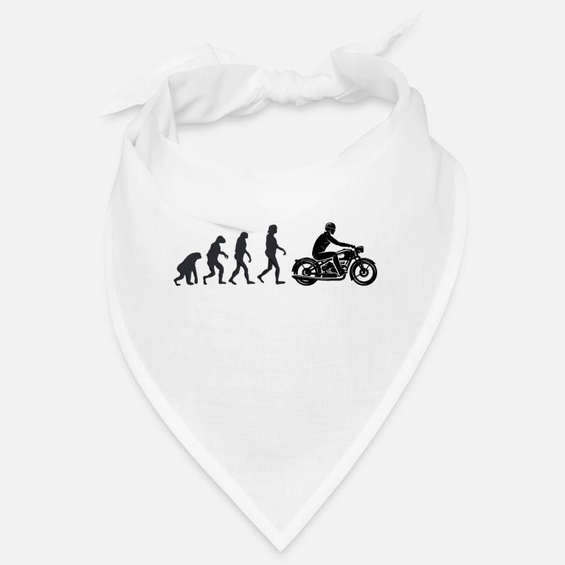Motorradfahrer - Menschliche Evolution Bandana