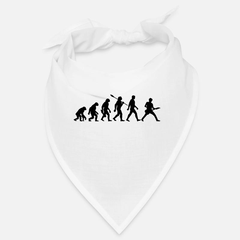 Evolution Guitariste Musicien Rock Bandana