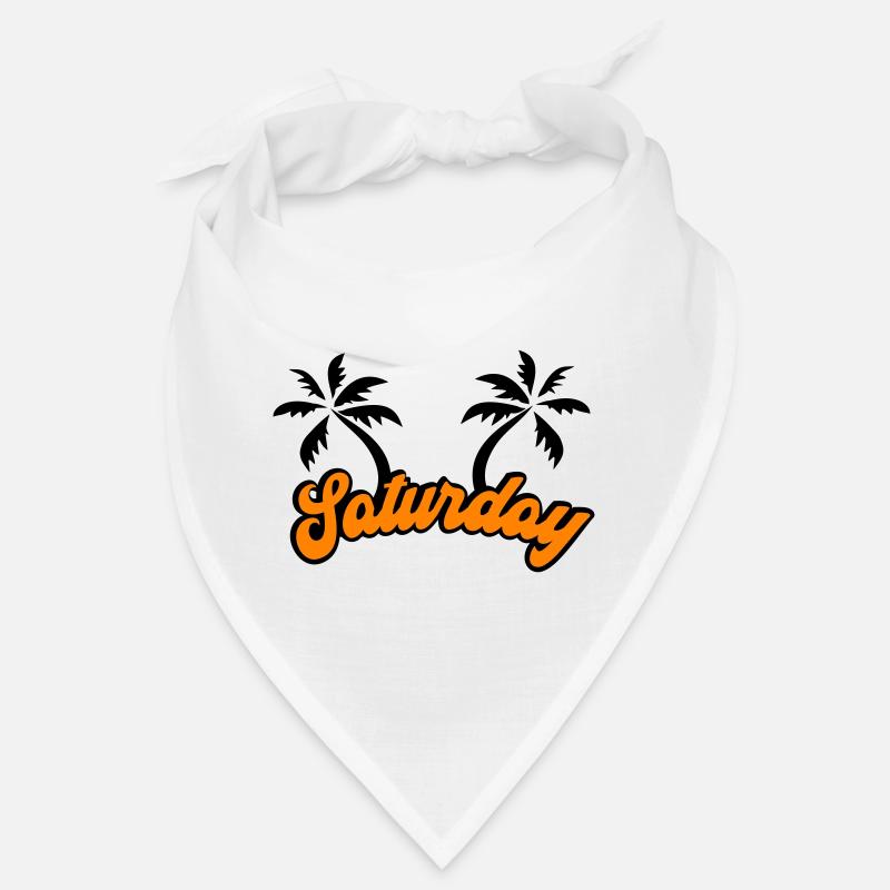 Saturday The Weekend Design - Bandana - white