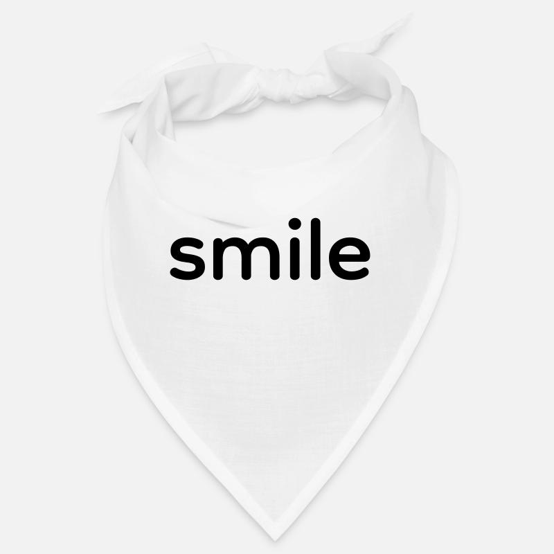 Smile Bright: Répandez le bonheur avec style Bandana